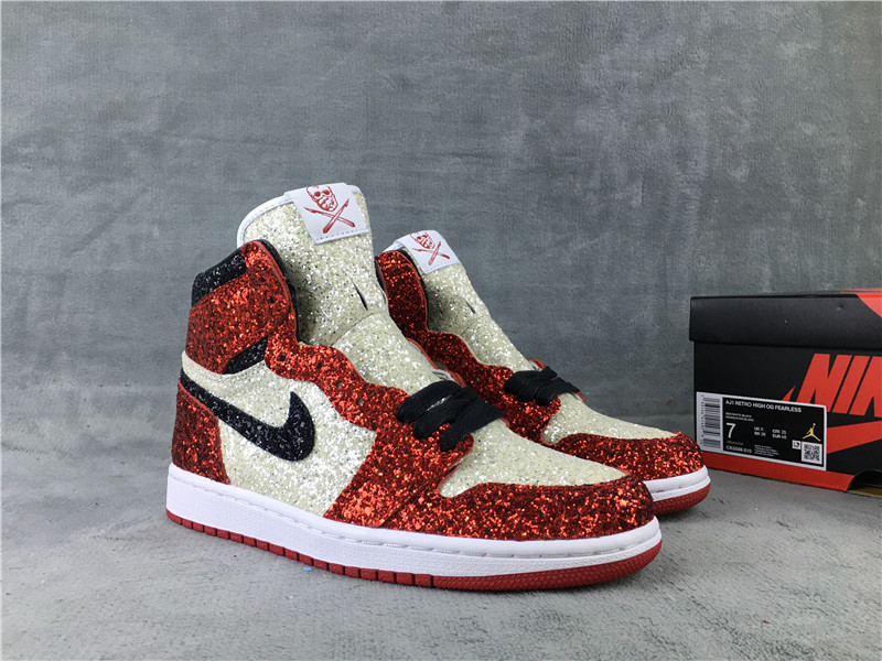 2020 Air Jordan 1 Retro High OG Fearless Shoes - Click Image to Close